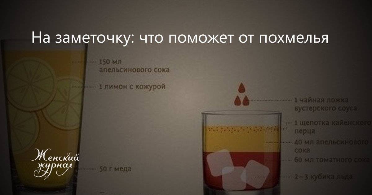 Как правильно похмеляться: средства, рецепты