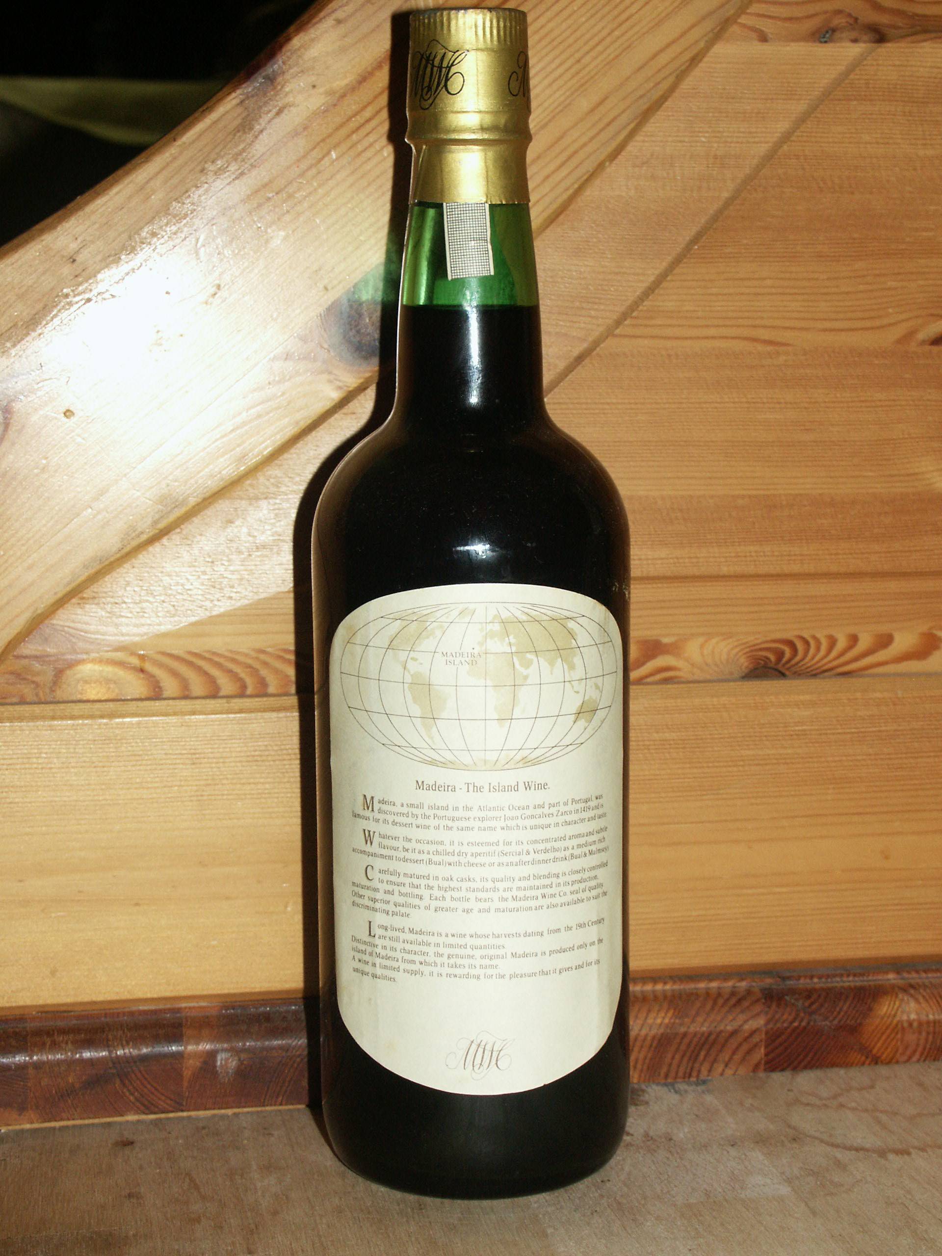 Вино мадера- португальский продукт с особенной крепостью