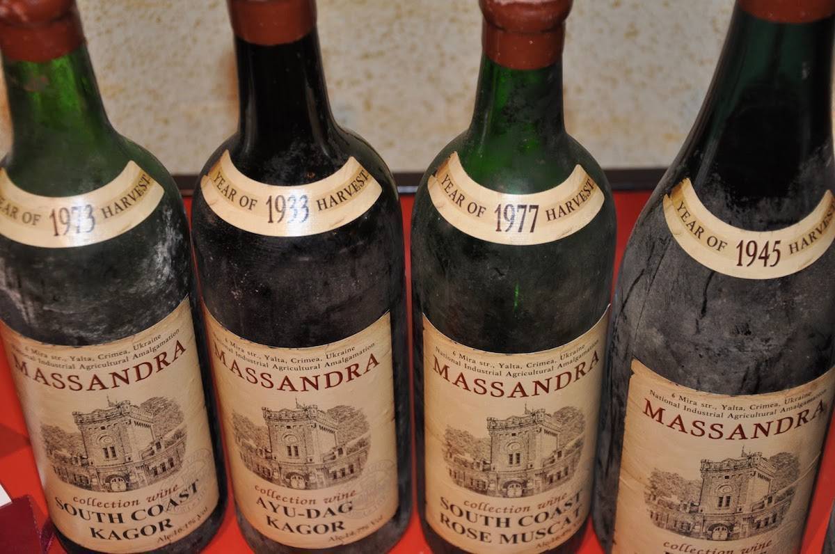 Обзор вина массандра