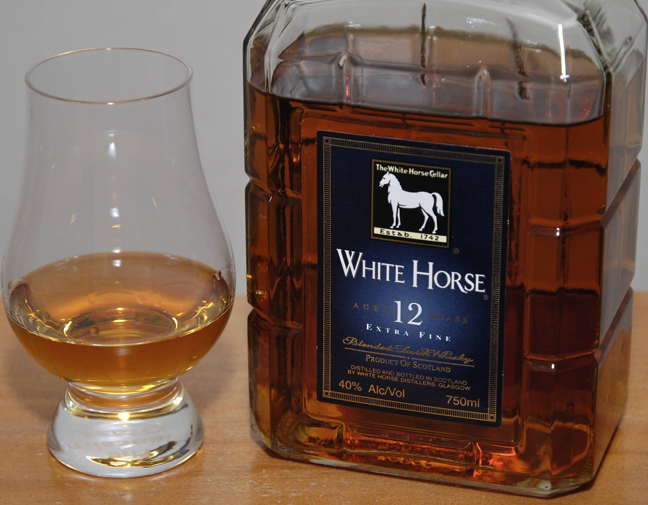 Белая лошадь — виски для почитателей крепких напитков