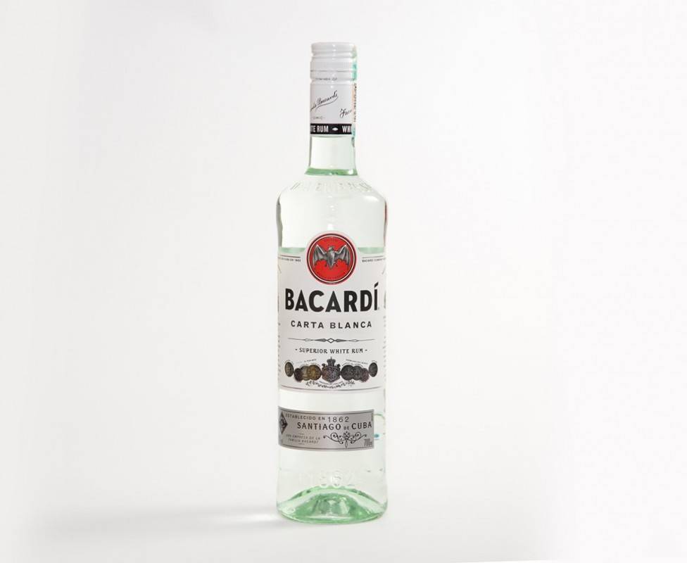 Bacardi карта бланка