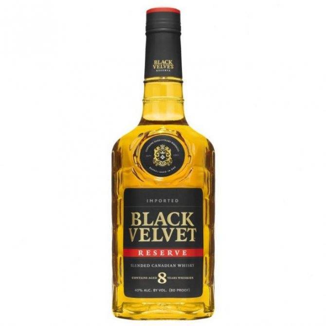 Все о виски black velvet