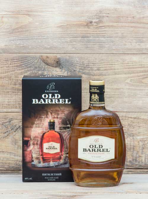 Кокт fathers old barrel brandy almond