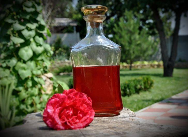 Настойка из лепестков роз на водке применение