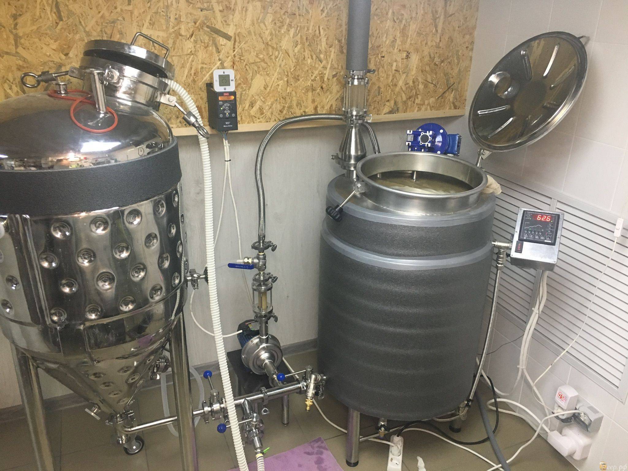Мини-пивоварня: оборудование для производства пива