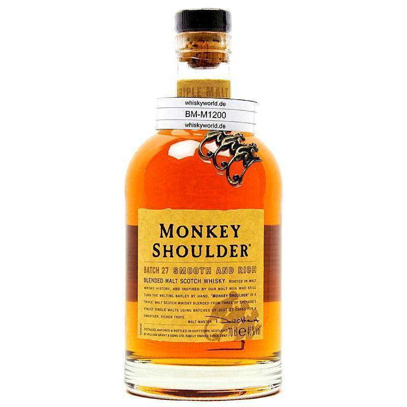 Виски monkey shoulder (манки шолдер) и его особенности