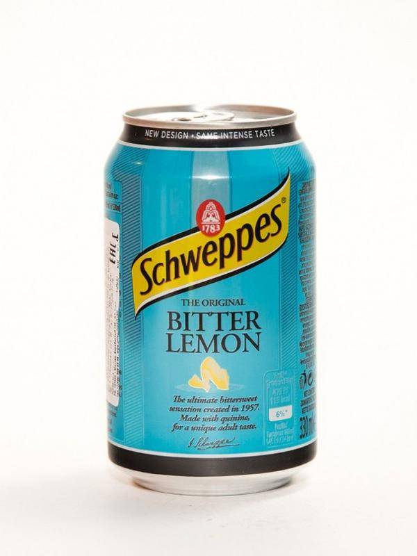 Швепс биттер лимон: рецепты коктейлей на основе Schweppes