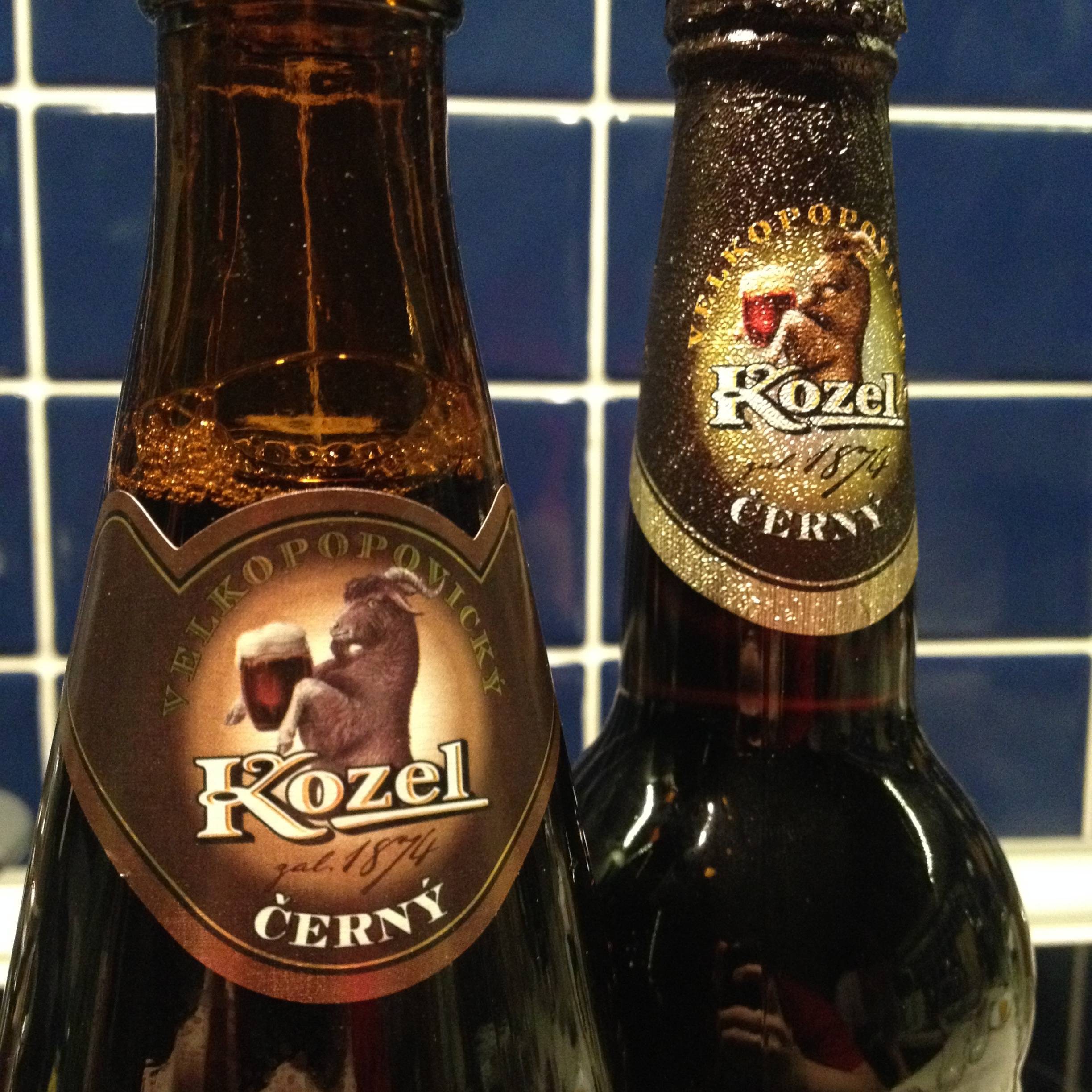 Отзыв и сравнение пива велкопоповицкий козел (темный) сваренного в чехии и в россии
