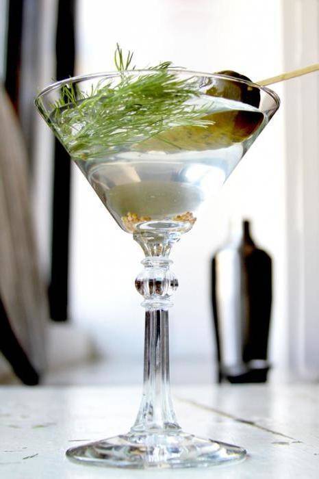 Рецепт коктейля сухой мартини (dry martini)