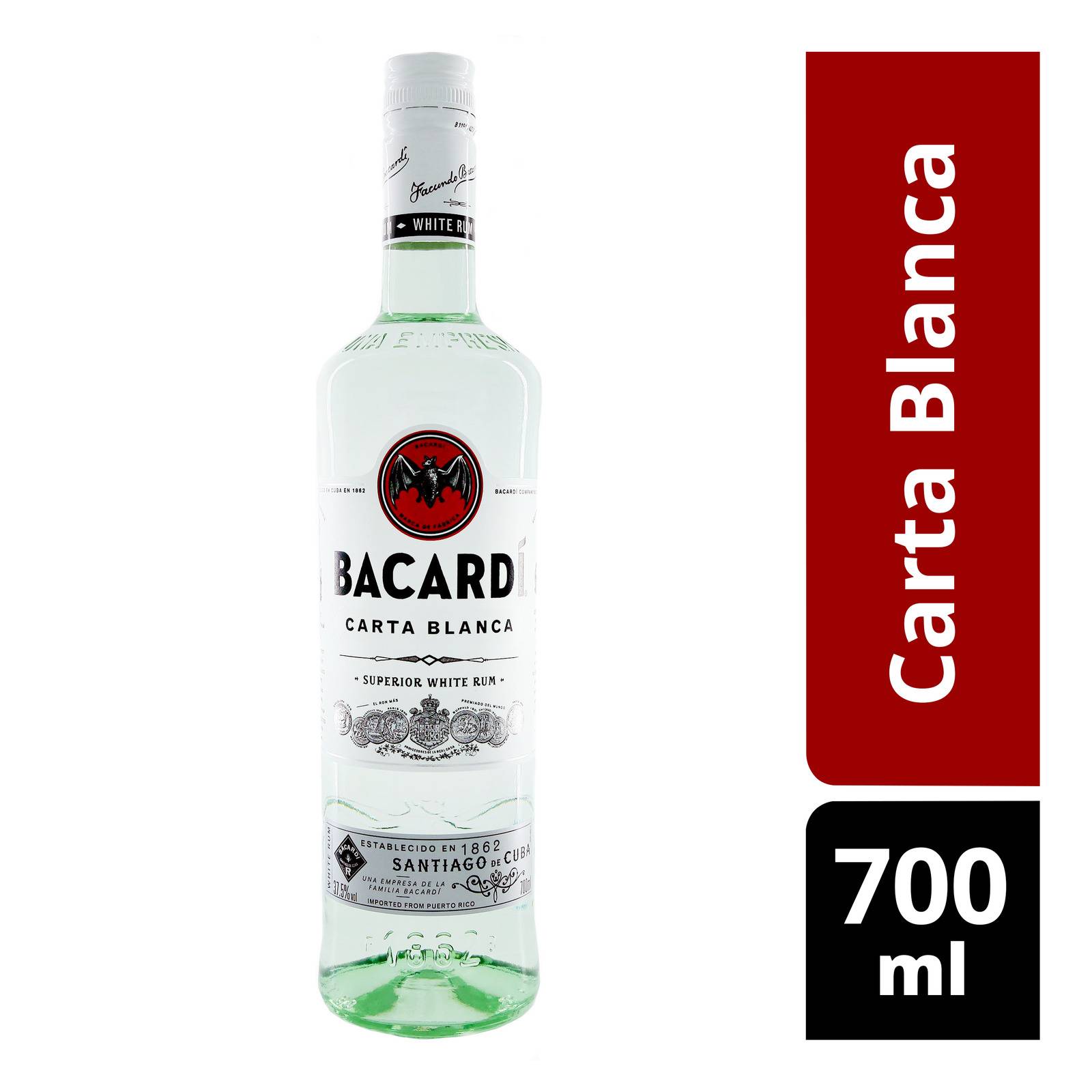 Обзор рома bacardi carta blanca (бакарди карта бланка)