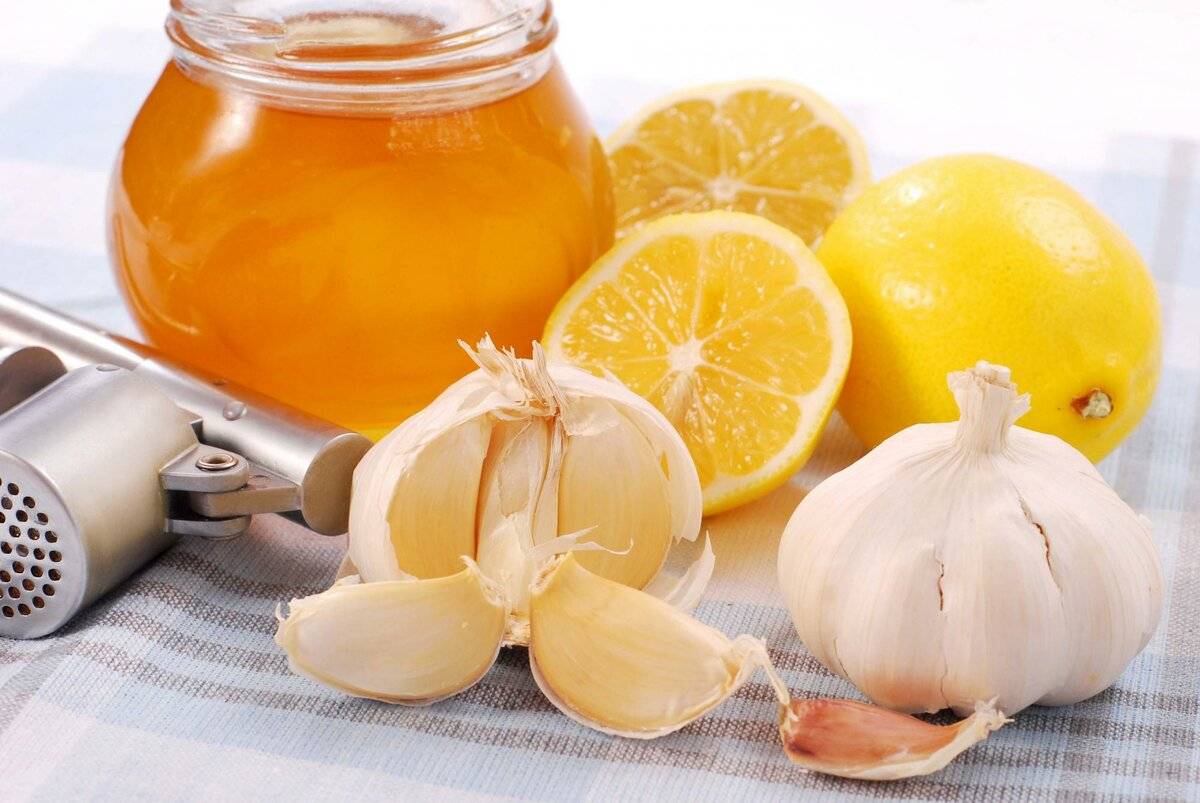 Лимон, чеснок и мед в лечении сосудов – очистка и укрепление