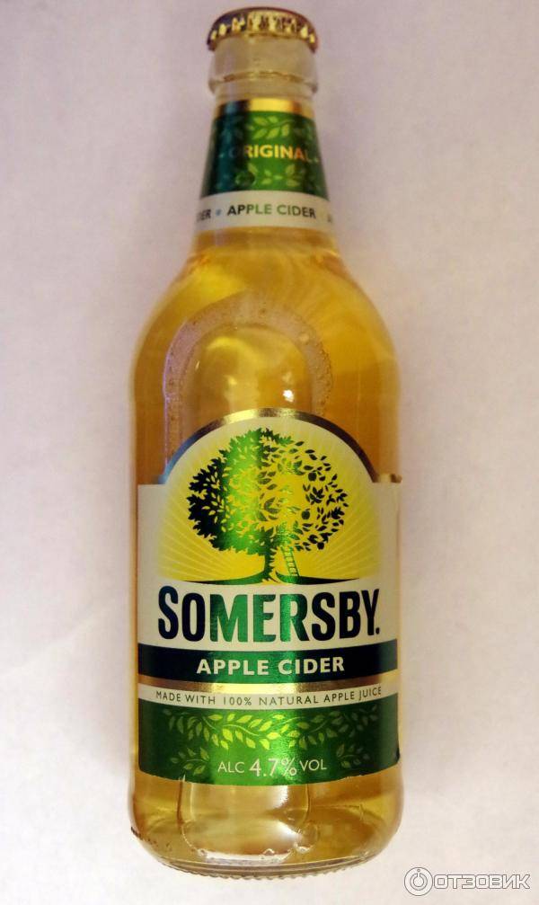 Сидр somersby - освежающий напиток из натурального сока
