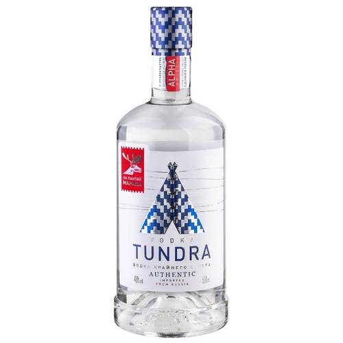 «тундра» - водка превосходного качества