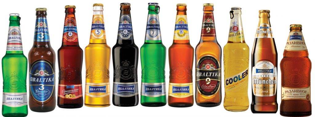 Пиво балтика: популярные марки — 5, 7, 1, 2, 3, 10 и другие