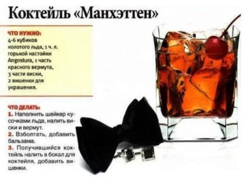 Коктейль манхэттен: рецепт, состав, история | koktejli.ru