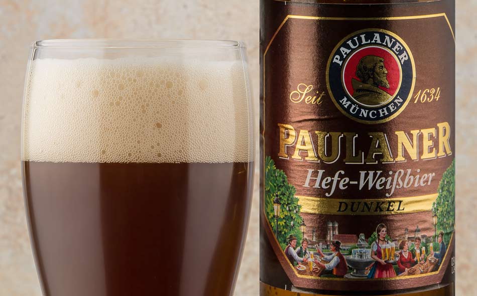 Paulaner hefe. Пауланер Вайсбир Дункель.