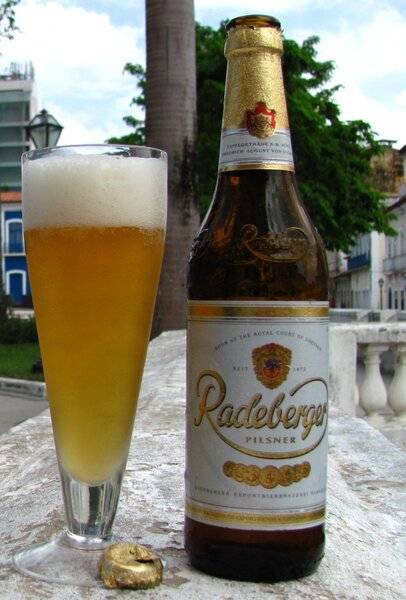 Любимое пиво путина - radeberger радебергер