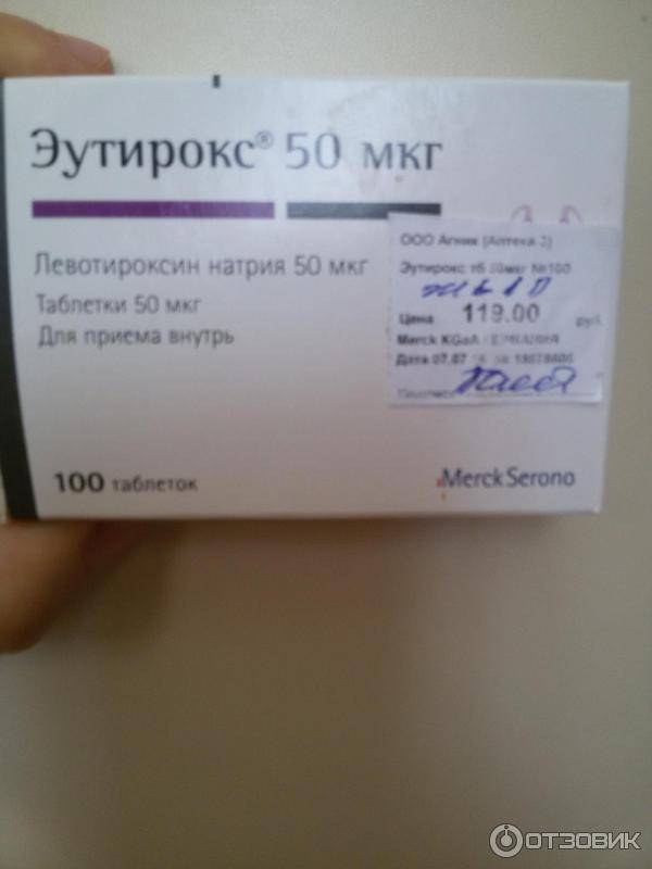 Как принимать эутирокс до еды или после