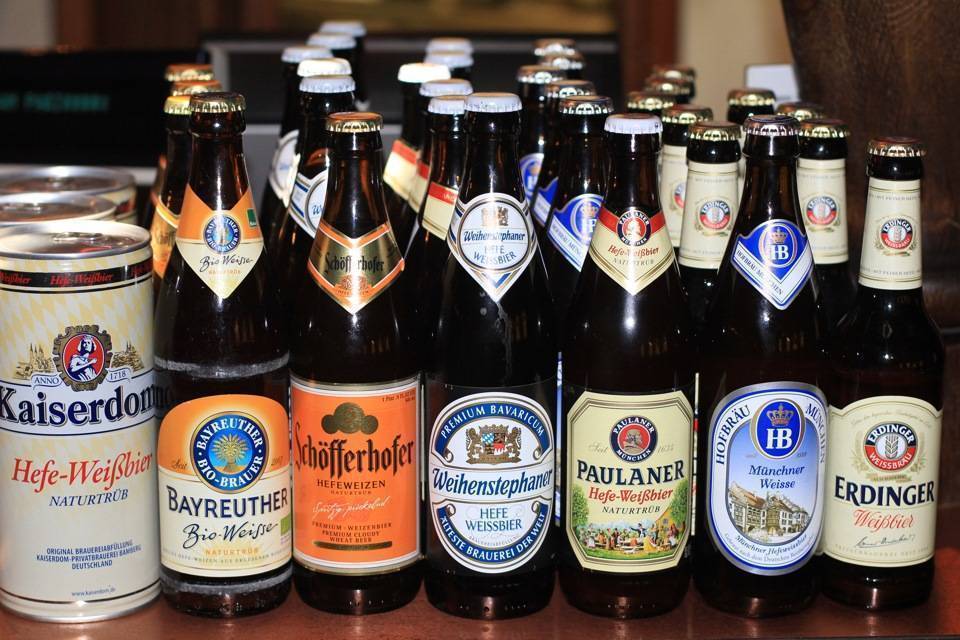 Марки немецкого пива: светлое и темное пиво, разливное, рейтинг