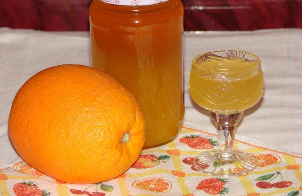 Настойка на апельсиновых корках - приготовим вместе
