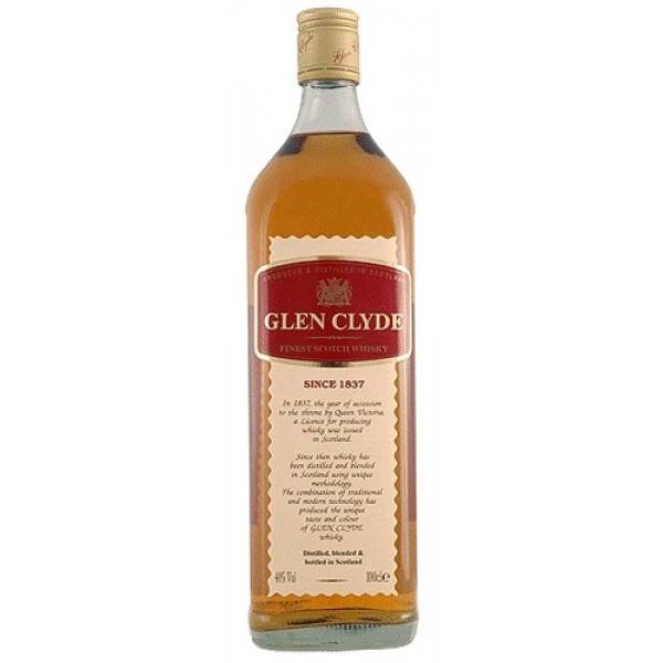 Виски «glen clyde» 12 years old, with a pouring stand, gift box, 4.5 л — «глен клайд» 12 лет, в подарочной коробке (на качелях), 4.5 литра