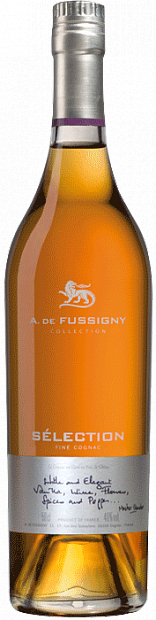 Коньяк a. de fussigny celection (а. де фюссини селекшн) – характеристика и виды напитка