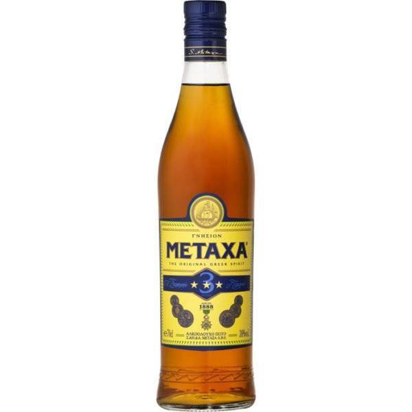 Метакса – греческий бренди с оригинальным вкусом