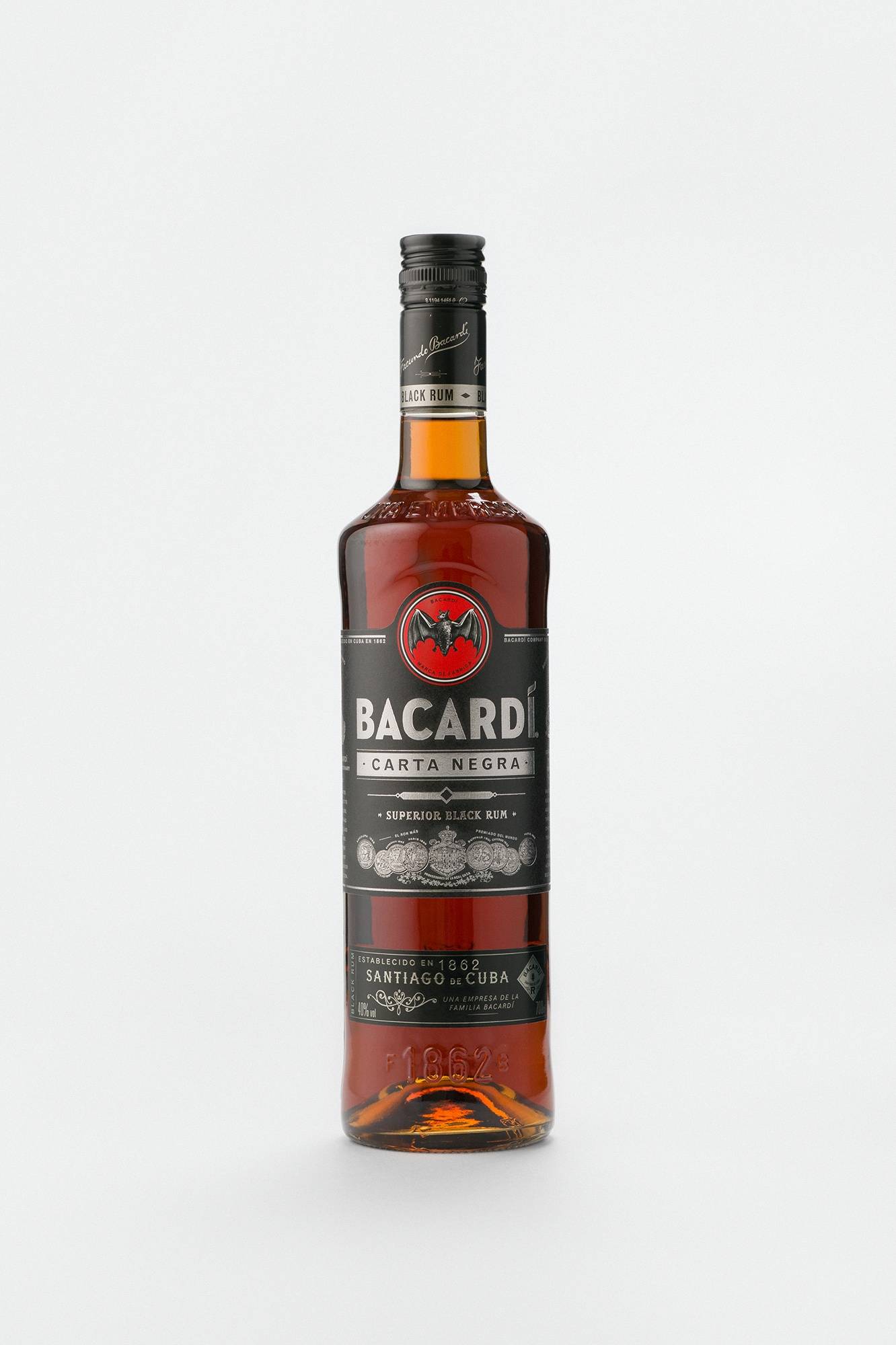 Bacardi карта бланка