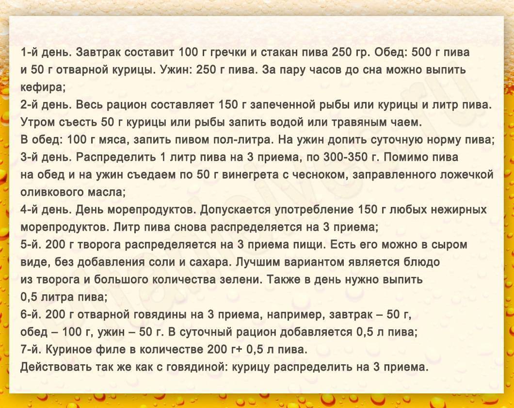 Можно пить пиво при диете. Пивная диета меню. Пивная диета меню на неделю. Пиво при похудении.