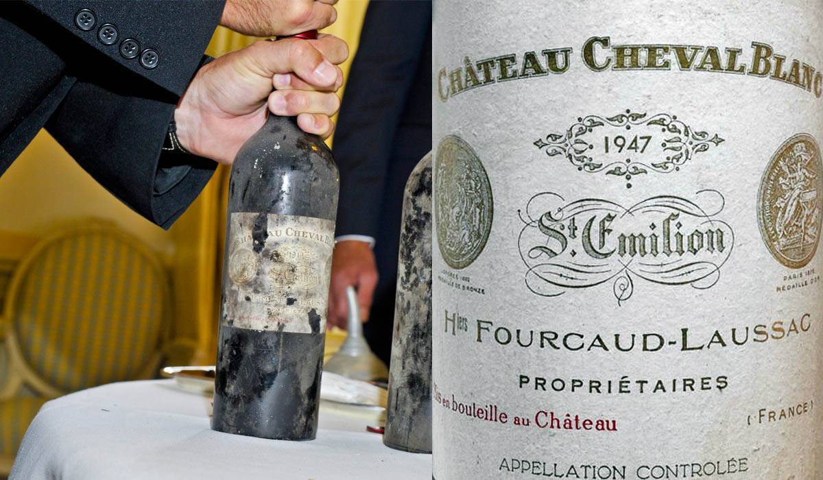 Скупка дорогого вина. Cheval Blanc 1947 г. St-Emilion. Шато Шеваль Блан 1947. Cheval Blanc 1947 года. Шеваль Блан вино.