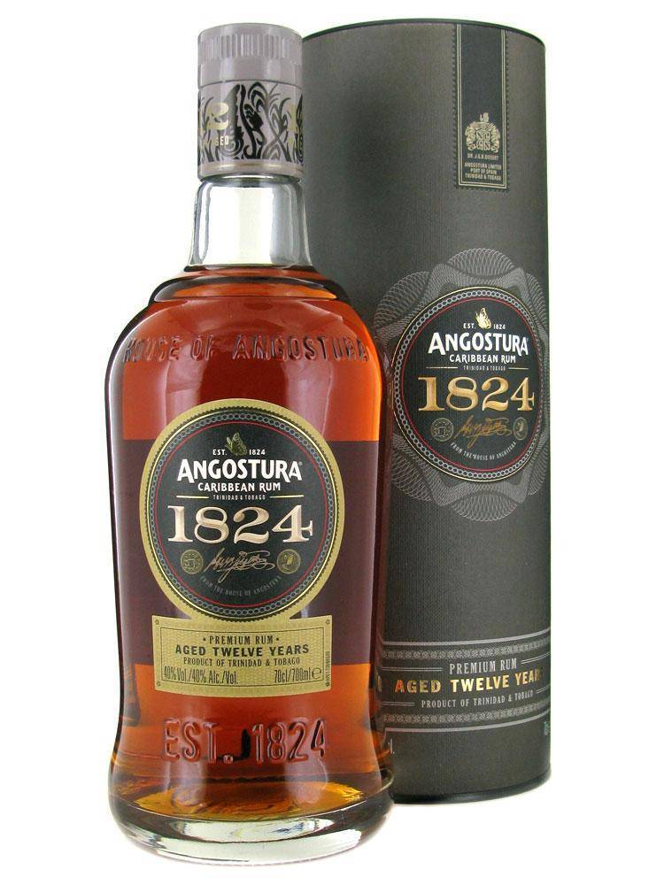 Какой ром лучше. Ром Angostura 1824. Ром Angostura 1787, 0.7 л. Ром Angostura 1824 aged 12 years, 0.7 л. Ром Angostura 12 лет.