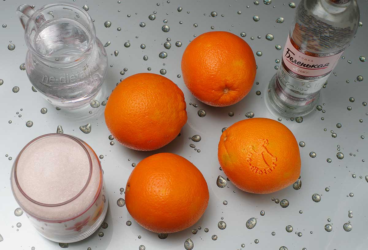 Апельсиновый ликер в домашних условиях: рецепт куантро с водкой, вином