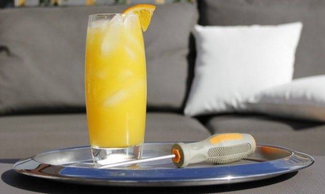 Коктейль отвертка — рецепт с фото: как сделать алкогольный screwdriver в домашних условиях