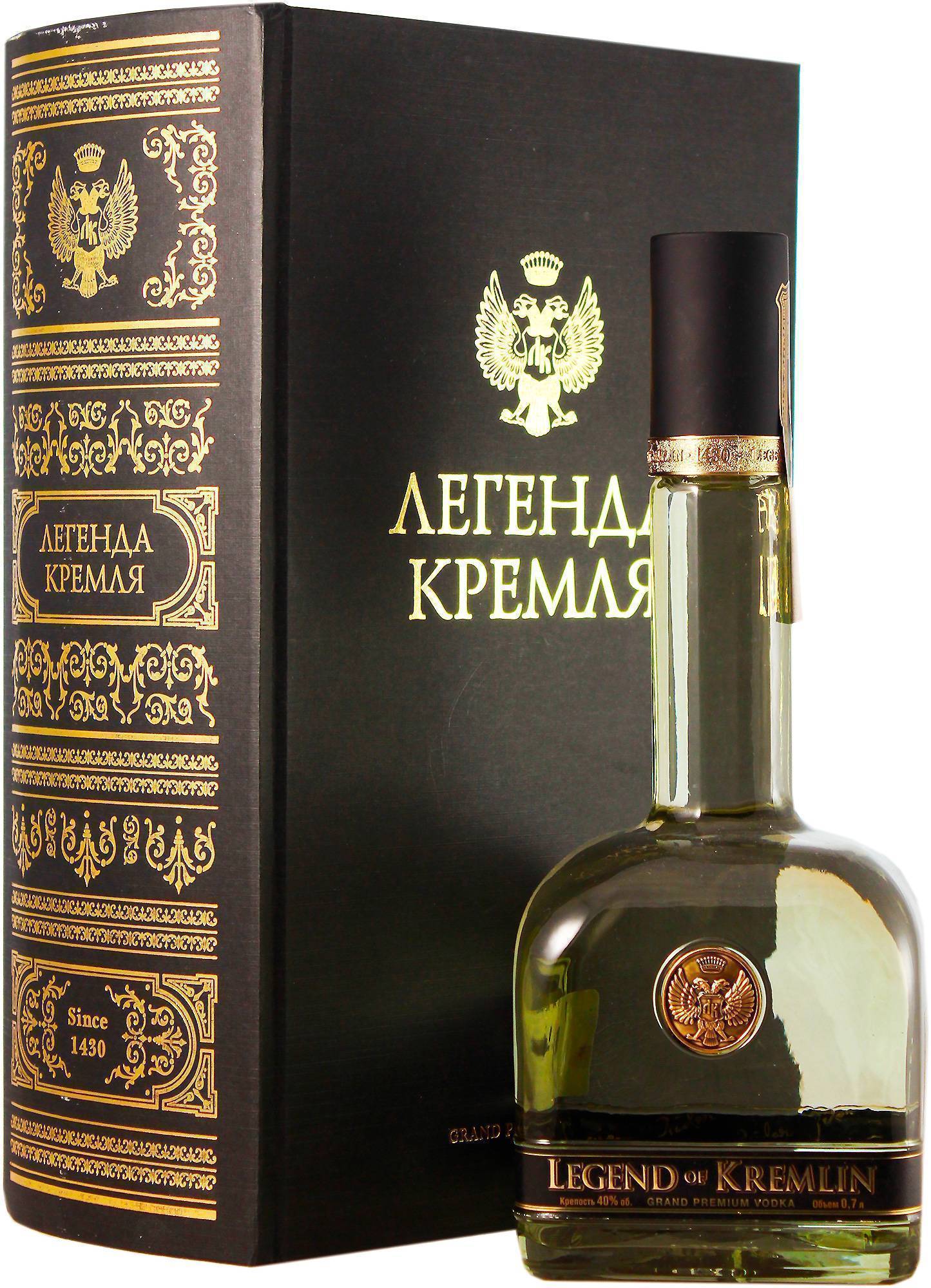 Водка легенда кремля (legend of kremlin): цена на шедевр отечественной алкогольной промышленности и отзывы потребителей