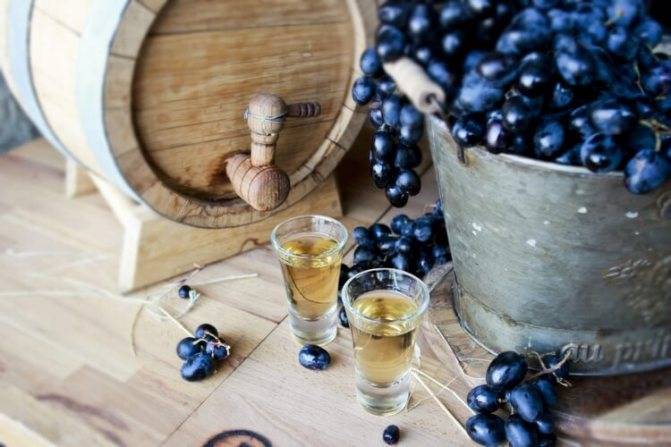 Брага из винограда – основа для будущей чачи