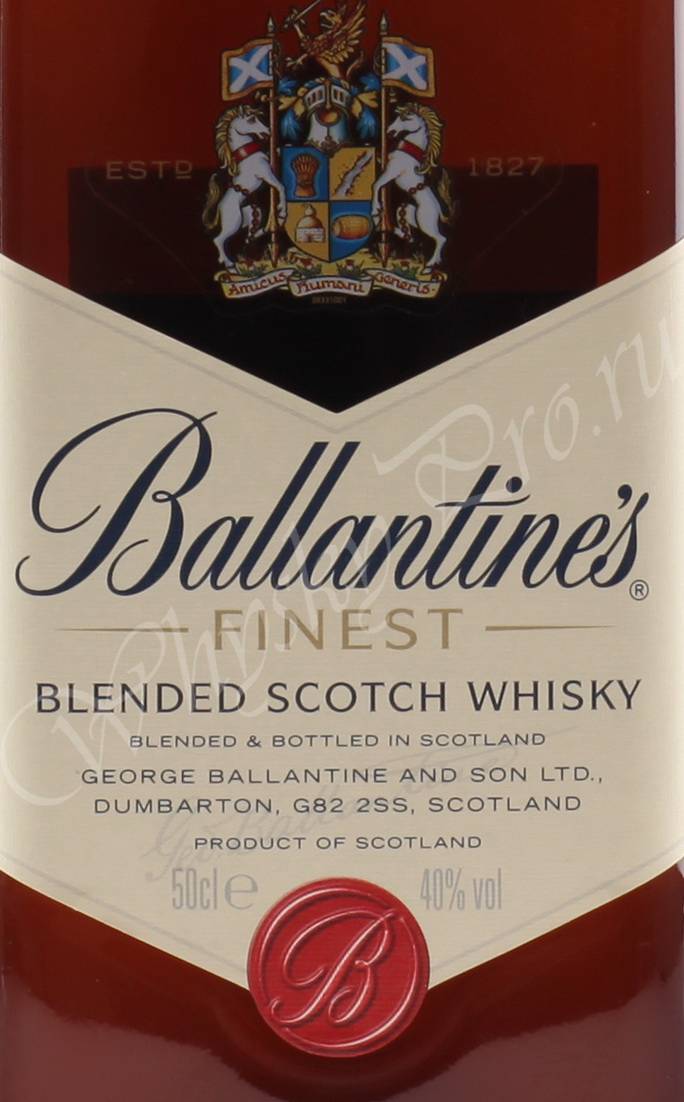 Виски ballantines (баллантайнс): описание и виды марки