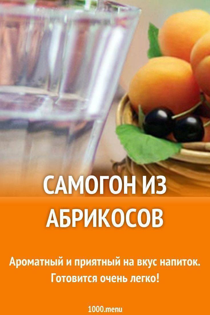 Самогон из абрикосов: рецепт в домашних условиях