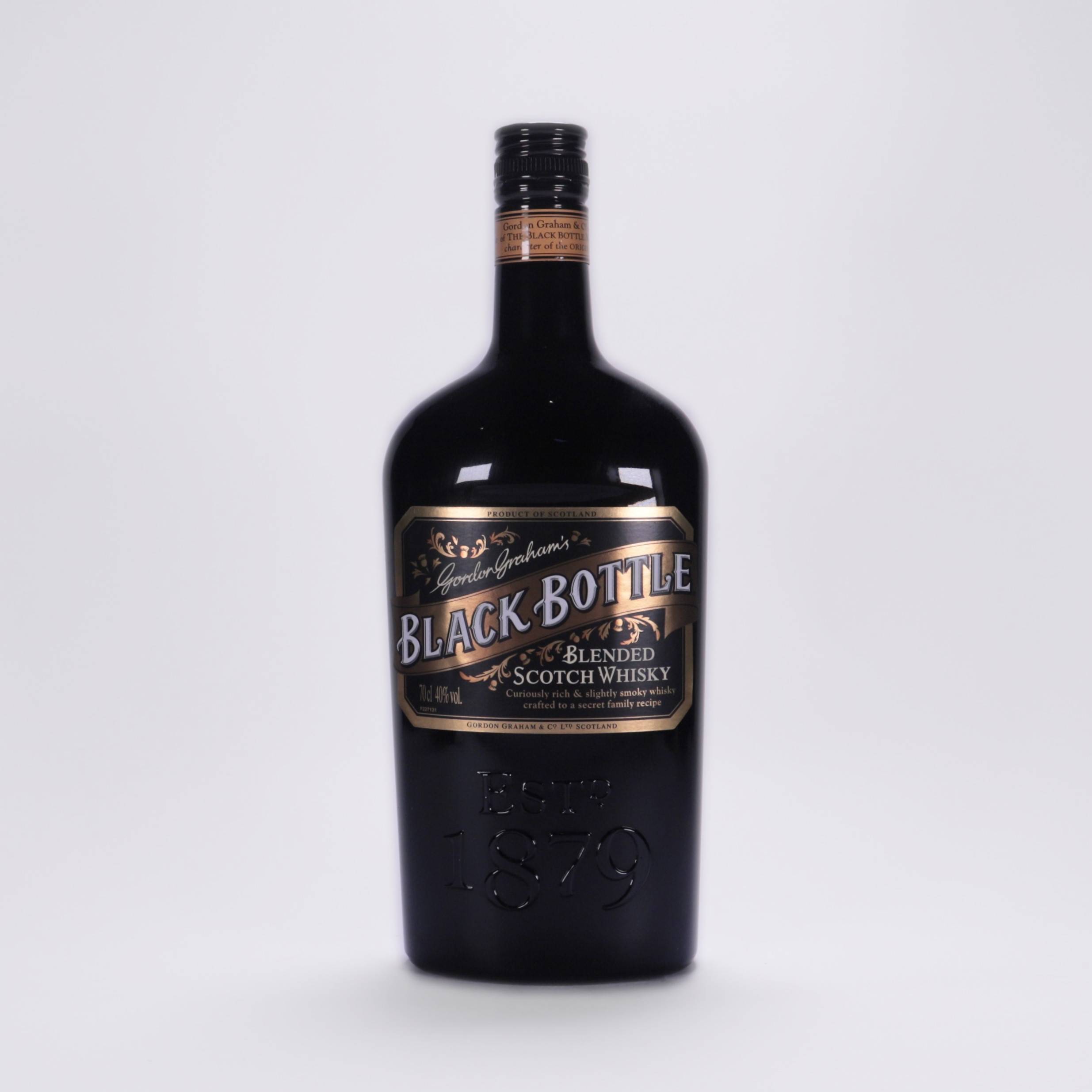 Виски блеэк боттл (black bottle)