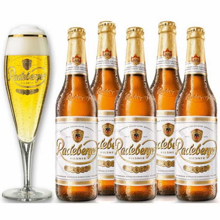 Немецкое пиво radeberger pilsner