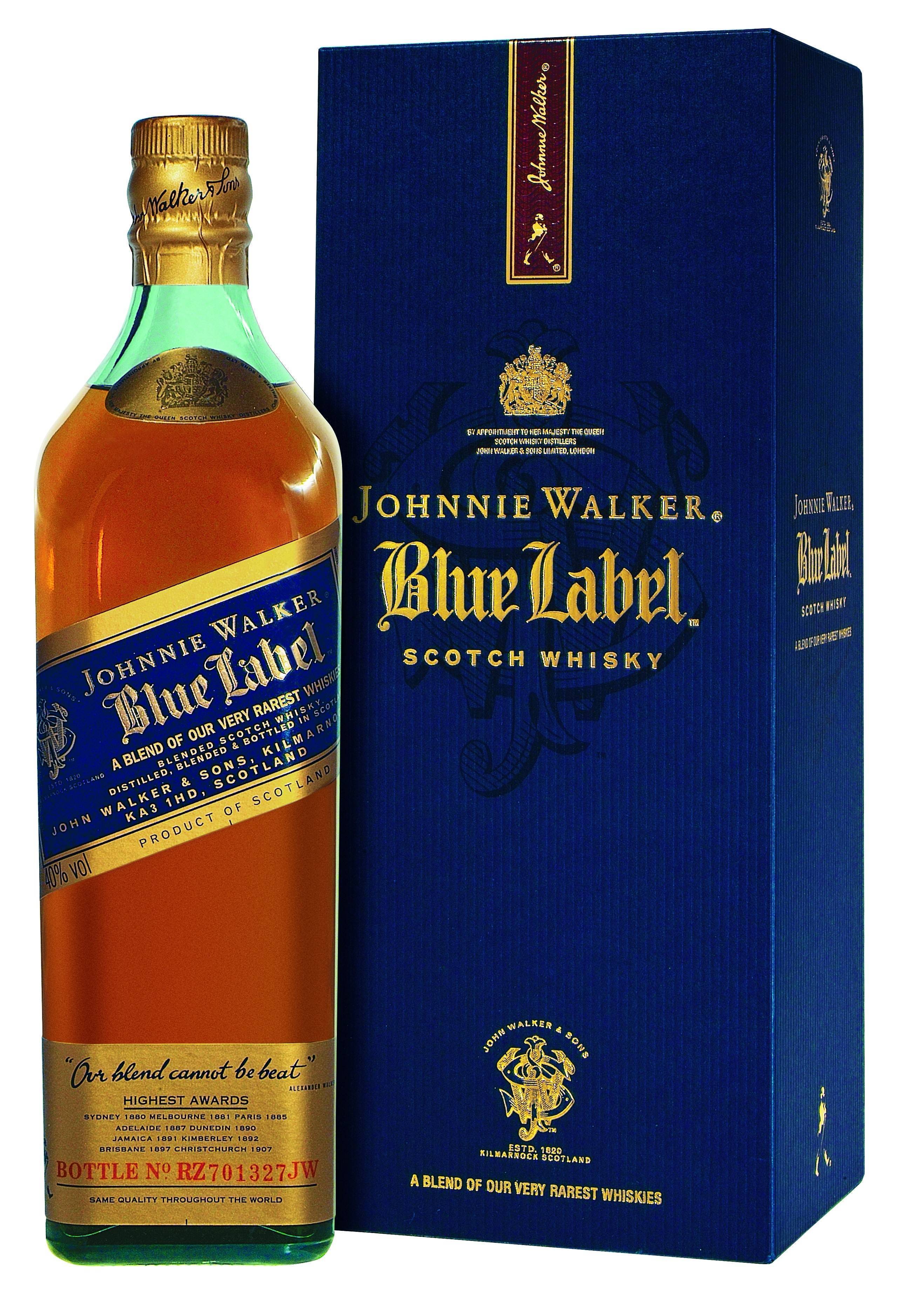 Blue label johnnie