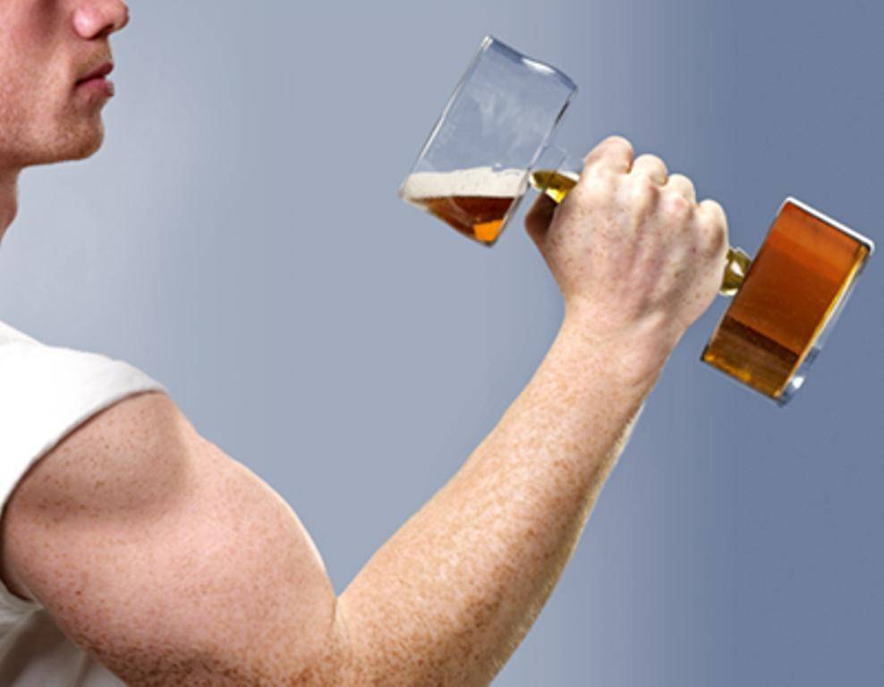 Можно ли выпить пива после тренажерного зала или фитнеса?