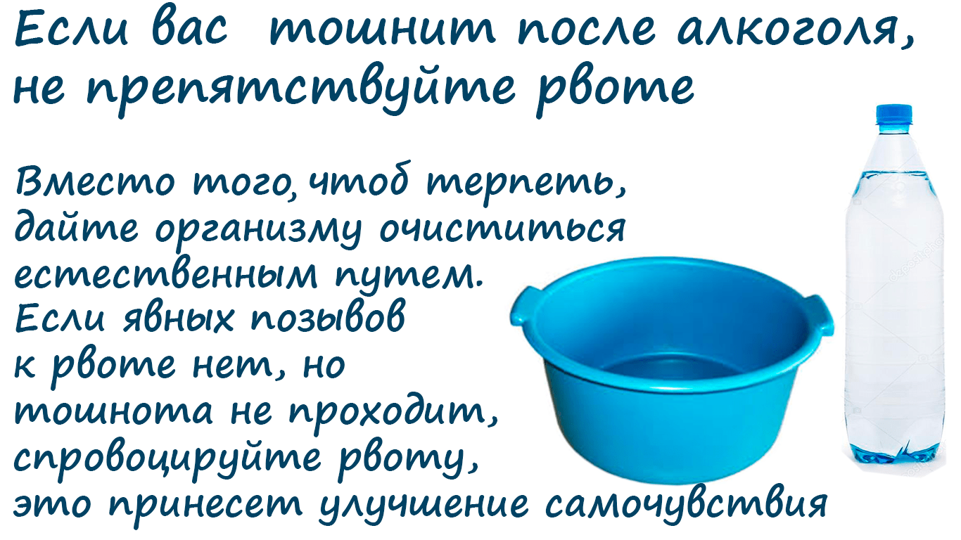 Средство от тошноты после алкоголя