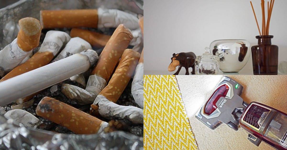 8 способов как убрать запах сигарет в квартире