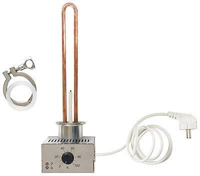 Выбор и применение тэна для самогонного аппарата. какой терморегулятор можно использовать?