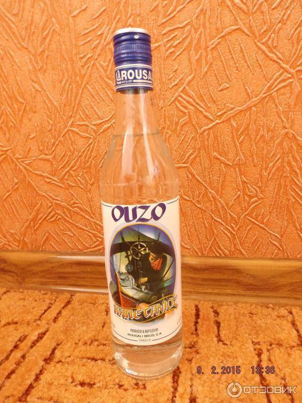 Греческая анисовая водка узо. греческая водка узо – особенности вкуса и рецепты коктейлей