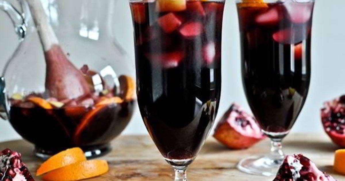 5 самых ярких вариантов коктейля “сангрия”