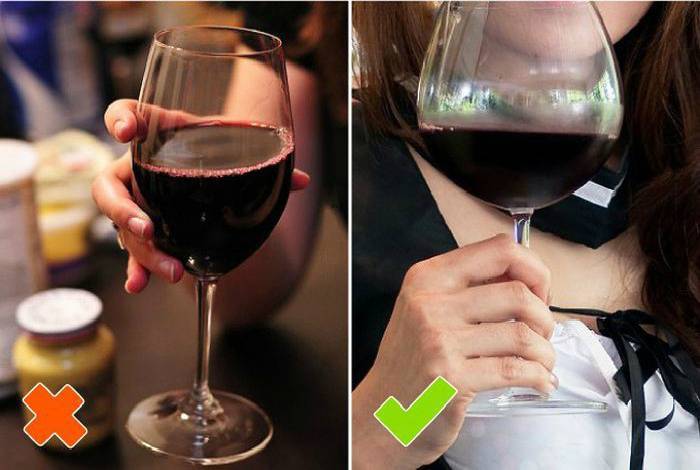 Как правильно держать бокал с вином, тонкости и нюансы, частые ошибки