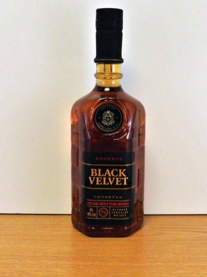 Black velvet — виски родом из канады