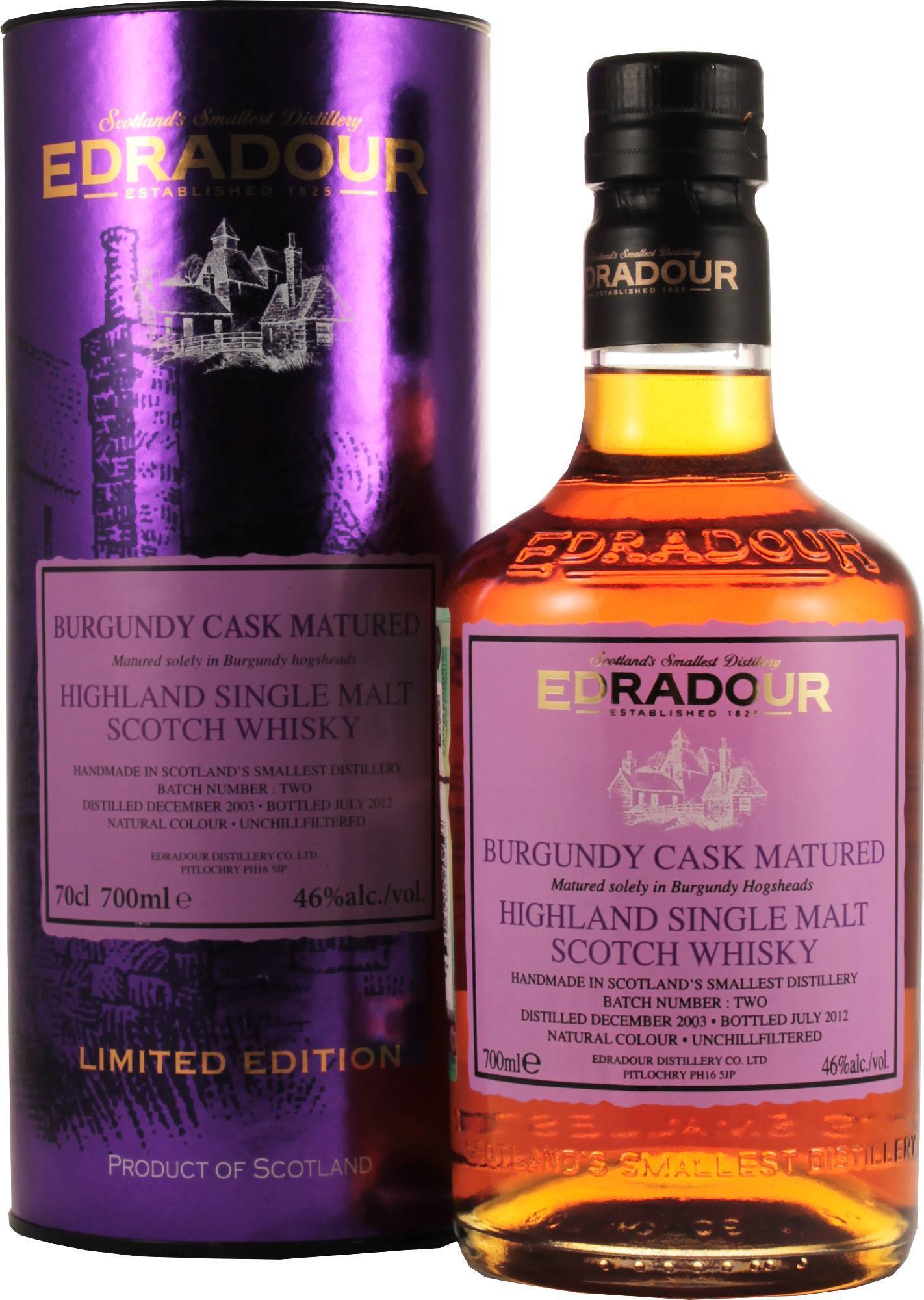 Виски эдрадур (edradour): описание, история и виды марки
