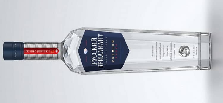 Обзор водки Русский бриллиант